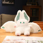 25-55cm Lovely Bat Plush Toy Lovely Flying Bat Rabbit Plushie  Long Tail Pink & Black Bat Rabbit Stuffed Dolls Birthday Gifts