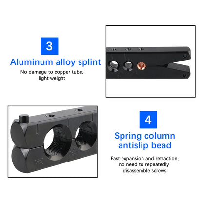 Reamer Flaring Tool Copper Pipe Flaring Tool Copper Tube Expander Eccentric Tube Expander Tool Maintenance Refrigeration Tools