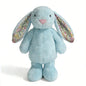 23cm Adorable Floral Bunny Plush Toy Huggable Soft Stuffed Rabbit Doll with Floral Ears Birthday Gift for Girl Plush Collectors