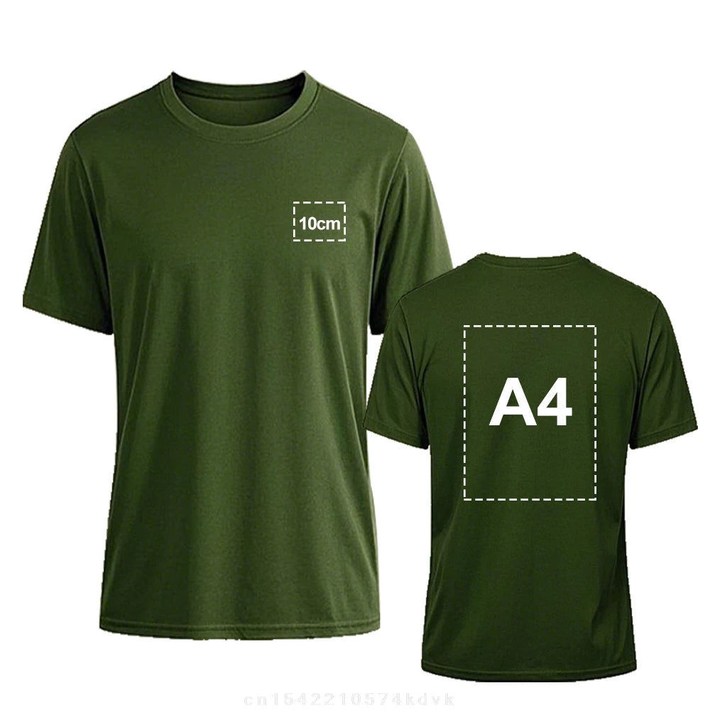 Diy Add Your Own Custom Text Name Men's T Shirt Casual Dress High Quality Mens T-shirt 5xL Personalized Message Band Tshirts