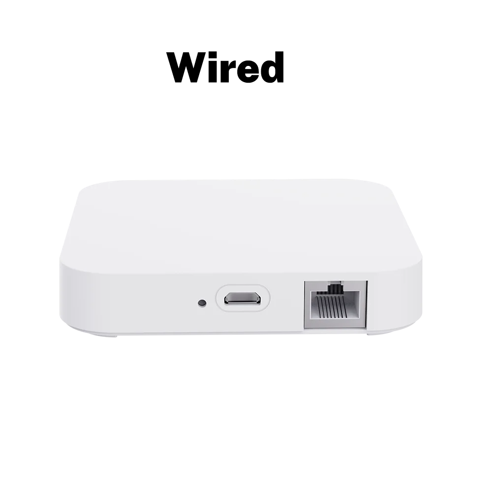 Tuya ZigBee 3.0 Smart Hub, Wireless/Wired Gateway Bridge for App Voice Remote Control, Works with Alexa Google Home Assistant