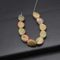 Natural Blue Turquoise Beads Faceted Natural Rose Quartzs Loose Spacer Beaded for Women DIY Jewerly Necklace Bracelet 19x14mm