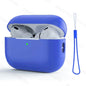 Dla AirPods Pro 2 Etui Płynny Silikon Pokrowiec Na AirPods 3 Pro 2 Etui Miękkie Słuchawki Ochronne Funda dla AirPod Pro 2 Pro2 Pokrowiec