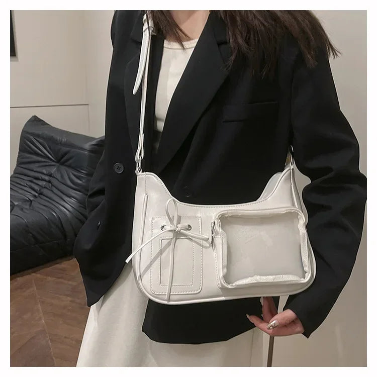 Koreańska Przezroczysta Torba Ita Bag JK Harajuku Duża Pojemność Torba Na Ramię Dla Kobiet Dziewcząt Torebka Y2k Kawaii Bolso Mujer