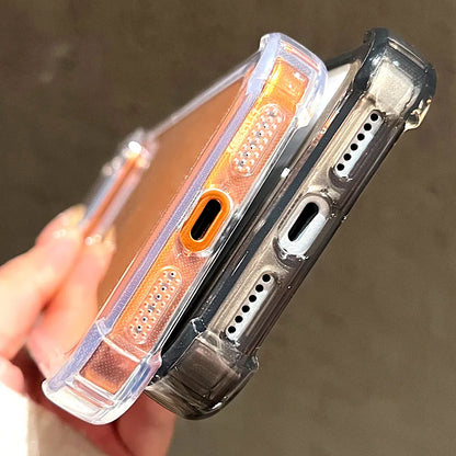 Luksusowe Etui Przeciwwstrząsowe Przezroczyste do iPhone 17 16 15 14 13 12 11 Pro X XR XS Max Plus Air Miękkie Przezroczyste Etui Bumper