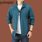 Men Pocket UPF50+ Uv Sun Protection Jacket Summer Quick Dry Outdoor Hiking Sport Windbreaker Sunscreen Skin Coat Camping Fishing