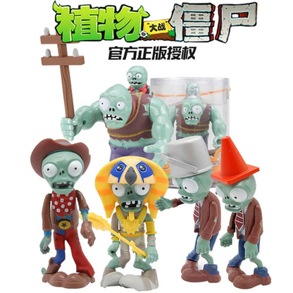 New Large Plants vs Zombies Figures Dr. Zomboss Peashooter Gargantuar Potato Mine Chomper Conehead For Kids Chrismas Toy Gifts