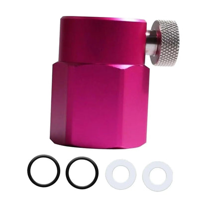Soda Maker CO2 Refill Adapter Cga320 Threaded Soda Cylinder Refill Connector Soda Maker Accessory Quick Adapter for Soda Machine