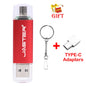 JASTER Nowe przenośne dyski flash USB Metalowy Pendrive z brelokiem Pamięć USB 64GB/32GB/16GB/8GB/4GB Pendrive U Di