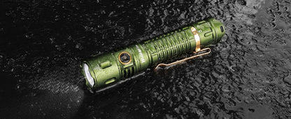 Wurkkos TD04 21700 EDC Self Defense Tactical Flashlight  Powerful 3000LM Rechargeable Torch XHP50D HI LED Lamp IP68 Dual Switch