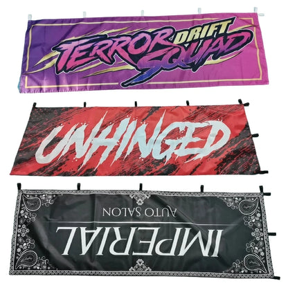 Custom Nobori Flag Indoor Or Outdoor 60x180cm Decoration Hanging Polyester Customize Banner For Advertising Speech Election