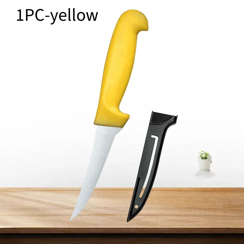 WXCOO Boning Knife Professional Steak Knife Japanese Chef Cooking Knives Meat Cleaver Slicing Fish Fillet Cutting Sushi Knife