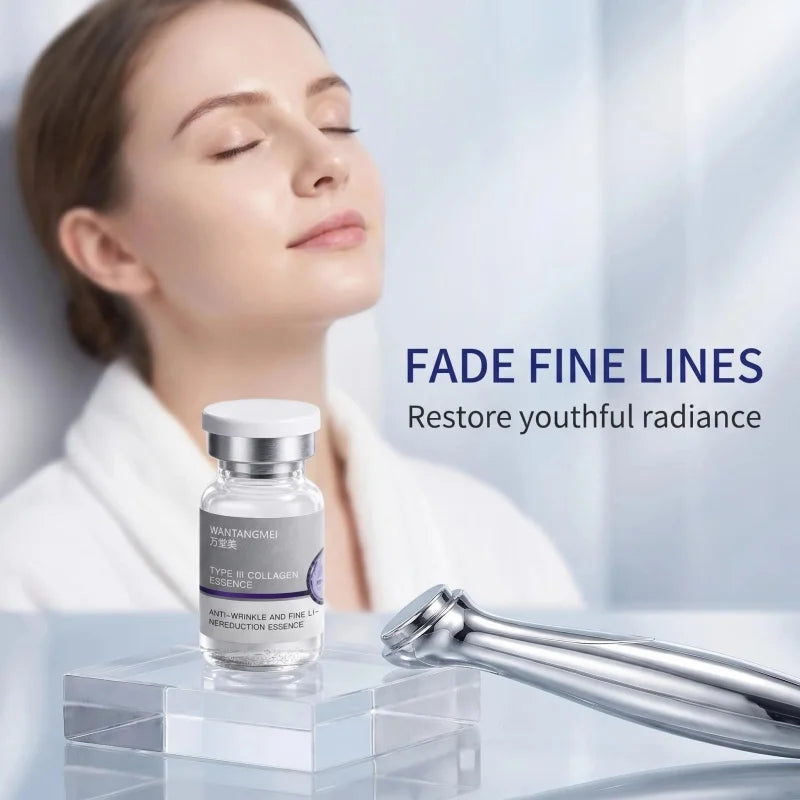 Wantangmei Copper Peptide Serum Anti-Aging Essence Deep Hydration Firming Wrinkle Repair Beauty Booster Collagen Peptide Powder