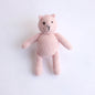 Handmade Knitted Teddy Bear Dolls Photography Toy Mohair Cute Crochet Animal Image Doll Studio Photo Shooting Props Accessories
