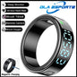 2026 new smart ring with charging compartment HD screen sports mode photo control，5ATM waterproof smartring ,for ios andriod