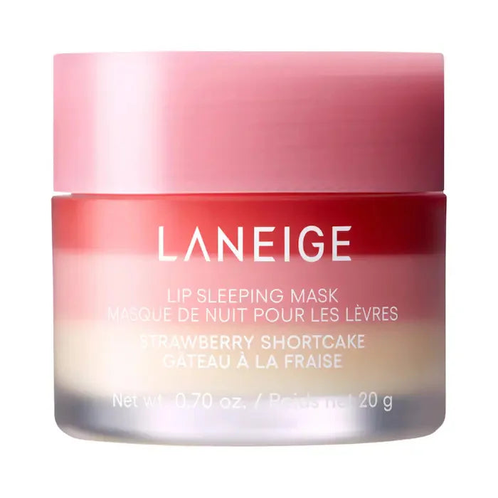 Laneige Gummy Bear Vanilla Strawberry Lip Mask Plumping Gloss Lip Gloss Lip Oil Moisturizing Balm Exfoliating Daily Care Balm