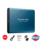 Large Capacity External SSD 2TB/4TB/128TB Type-C USB3.2 Portable Solid Disk Fast Transfer for Mac Desktop PC