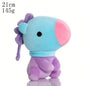 LINE FRIENDS BT21 Kpop Anime 10–24 Cm Cartoon Plush Toy Backpack: Cute Korean-Style Doll—Perfect for Christmas and Birthdays