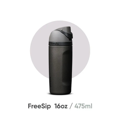 Owala Freesip insulated cup new straw cup stainless steel water cup portable cup 475ml，BPA-Free，16oz