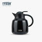 Tyeso Pumpkin-Shaped Thermos Steel Insulated Tea Infuser Hot Cold Water Bottle Removable Infuser 304 Stainless Large Capacity
