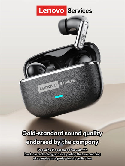 Lenovo 2026 AI Real Time Translation Wireless Earphones TWS Hi-Fi IMAX-level Sound Earphones Stereo ENC Noise Cancelling Earbuds