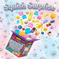 Holiday Squishy Blind Box Mystery Surprise Squeeze Toy Cute Fidget Toy Stress Relief Toy 1PC Random Gift Set