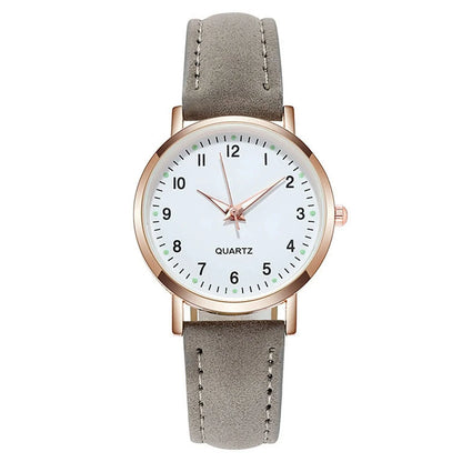 Fashion Women Watches,Vintage-Quartz Watch With Glow-In-The-Dark Design Fashion Business Casual Analog Watch,Girls Clock Gift