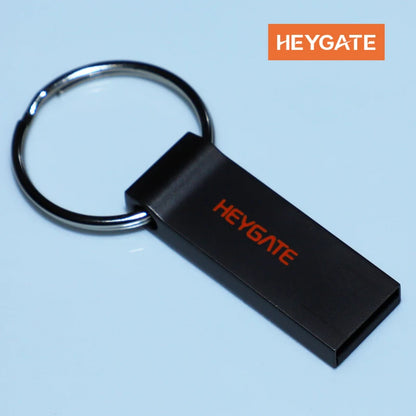 HEYGATE Durable Metal Water & Drop Proof Pendrive USB 2.0 8G 16G 32G 64G 128G Flash Drive Thumb Drive Great Gift for Data Backup