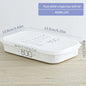 Japanese Frozen Meat Packaging Box Food Grade Refrigerator Storage Fruit Vegetable Preservation Prepare The Dishes Divided Box
