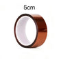 30m Long Gold Finger High Temperature Resistant Tape Polyimide Tape Multi Size Pet Anti Static Lithium Battery Insulation Tape