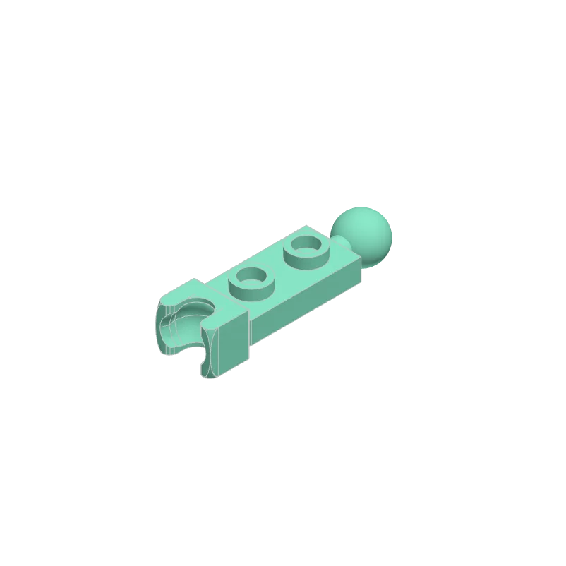 50pcs Buildings Blocks 14419 Plate Modified 1x2 Tow Ball Socket Bricks Collections Modular GBC Toys For Technical MOC Set
