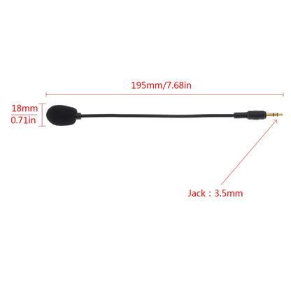 1 pc 3.5mm Microphone 90 Angle Bending Folding Metal Hose Microphone Capacitor