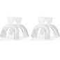 2-12Pcs Anti Snoring Bruxism Sleeping Mouth Guard Night Guard Gum Shield Mouth Tray Stop Teeth Grinding Sleep Aid Health Care