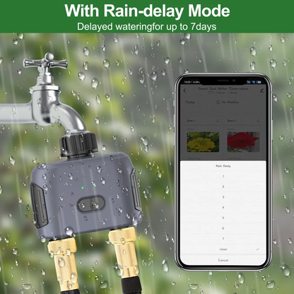 Tuya Smart Zigbee Watering Timer Sprinkler Drip Irrigation System Irrigation Watering System Sprinkler Timer Garden