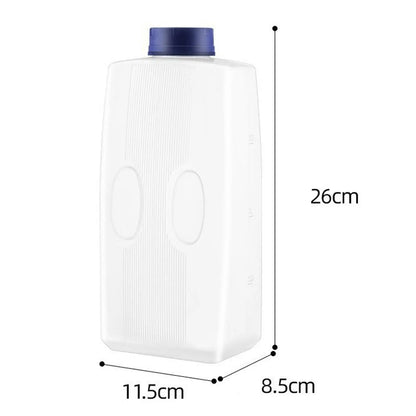 Refrigerator Water Pitcher 2L Portable Household Easy to Fill Cold Brew Tea Bottle High Temperature Resistant Jug for Iced Juice