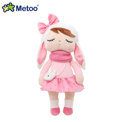 Original Metoo 33cm Angela Plush Doll Kawaii Rabbit And Cute Unicorn Fox toy Boy Girl Birthday Gift For Kids Toys