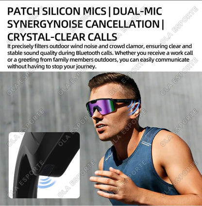 2026 New AI Smart Sports shooting&recording Glasses 800W Camera HD Anti-shake Bicycle Riding Shooting Artifact Windproof Goggle