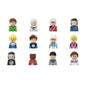 City Career 3D Building Block Dolls Toys Cartoon Character Models Mini Action Figures Educational Toys Children's Gifts