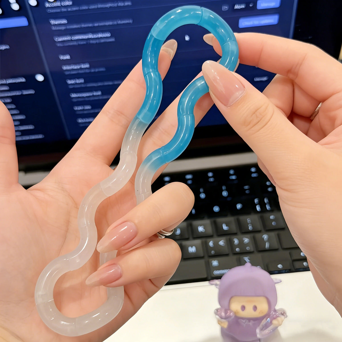 Deformable Rope Fun and Educational Fidget Toy Deformation Rope Stress Relieving Toy Funny for Juguetes Antiestrés