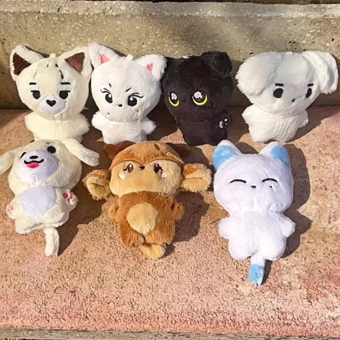 JUNGWON HEESEUNG JAY JAKE SUNGHOON Kpop Plush  Stuffed Toys Keyring Kawaii Cartoon Pendant Accessories Bag Fans Gift