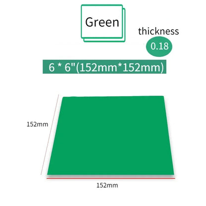 Non Sterile High Quality Dental Dam Natural Rubber Latex Dam Nnti-allergy 52pcs 5“x5” / 36pcs 6"x6" Oral Care Materials