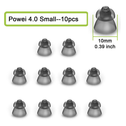 Hearing Aid Domes for Phonak Replacements,Phonak hearing aid 4.0 Domes 10pcs, Universal Domes for Phonak-Unitron RIC Hearing aid