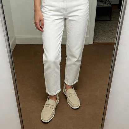 Men Moccasins Comfortable Breathable Summer Fashion Men Leather Shoes
