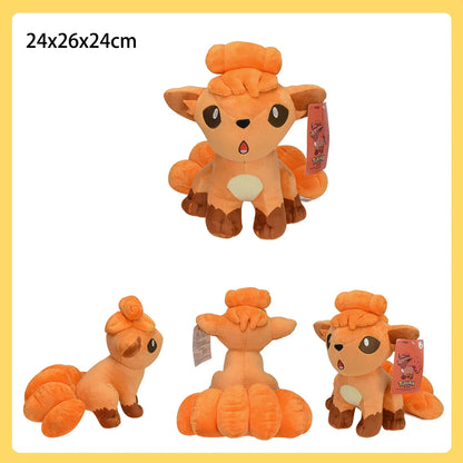 Alolan Ninetales Vulpix Pokemon Plush Toy Eevee Raichu Gardevoir Gallade Lapras Anime Game Role Soft Stuffed Peluche Dolls Gifts