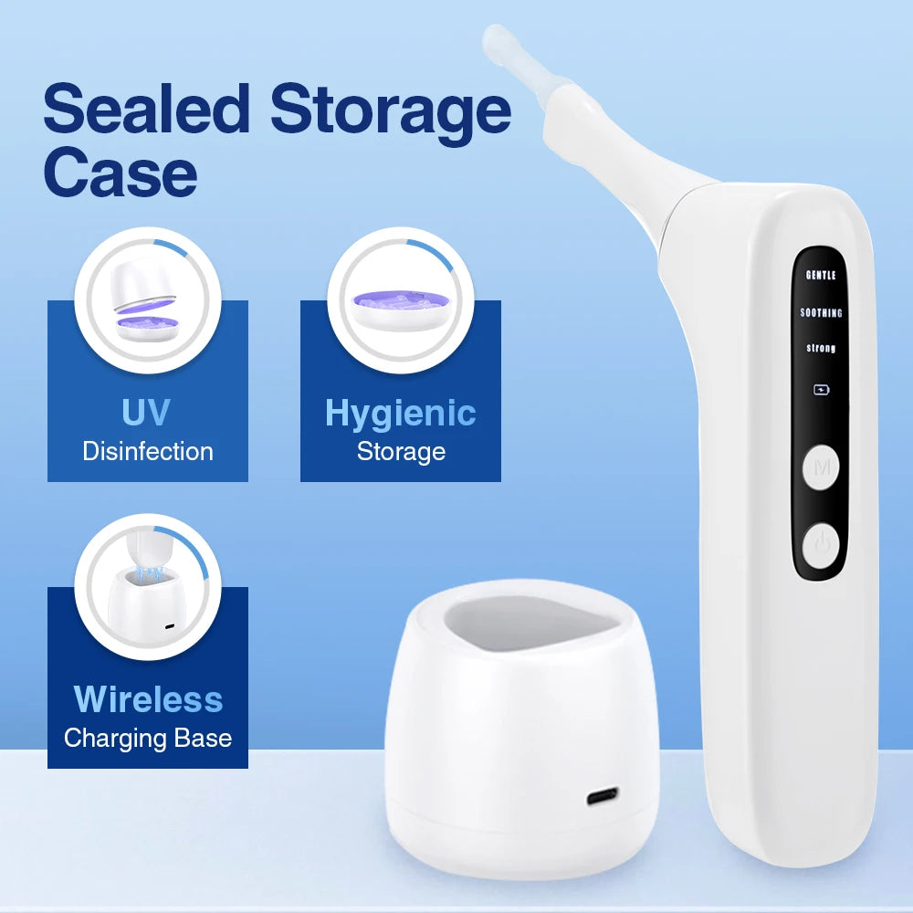 Electric Tonsil Stone Remover 3 Suction Eliminate Bad Breath Home Oral Hygiene Tonsil Stone Extractor Swallow Difficulty Relief