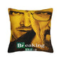 Saul Goodman Actor Square Pillow Case Breaking Bad Cushion Covers Customized Zippered Decorative Pillowcase for Sofa 40*40cm