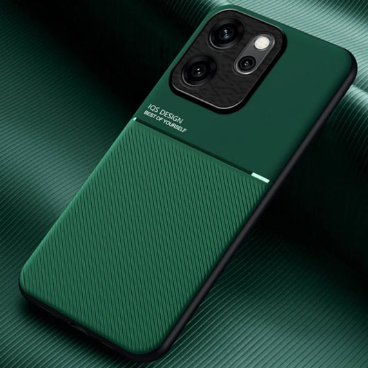Oppo Reno 14F 5G Case Luxury Soft Leather Phone Cases for Reno14 F Reno14F 5G CPH2743 6.57“ ”Car Magnetic Holder Back Cover