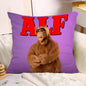 Classic TV Series A-Alf Pillow Covers Cartoon Sofa Decorative Home Double-sided Printing Short Plush Cute Cushion Cover