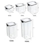 Sealed Jars Kitchen Grain Storage Organizer Large Tank Plastic Moisture-proof Storage Box Household Seasoning Jars Set 2030