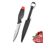 WXCOO Stainless Steel Fish Filleting Knife Sharp Butcher with Cover Multifunctional Fruit Meat Cutting Fish Boning Knives